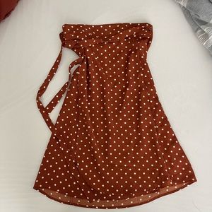 Boutique wrap skirt, new